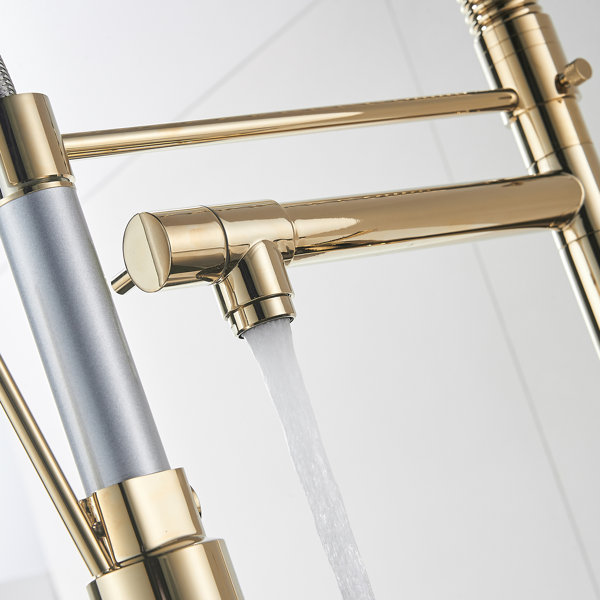 Clihome Pull Down Kitchen Faucet & Reviews Wayfair